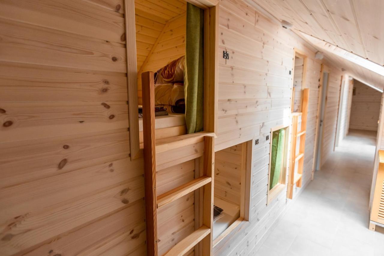 Palanga Camping Compensa Hostel ภายนอก รูปภาพ