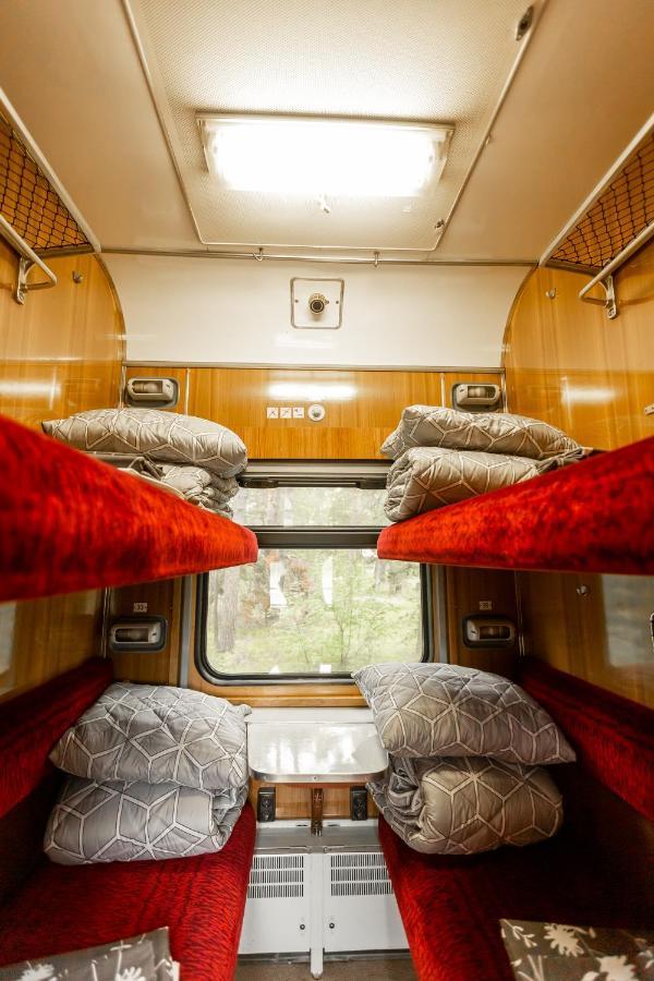Palanga Camping Compensa Hostel ภายนอก รูปภาพ